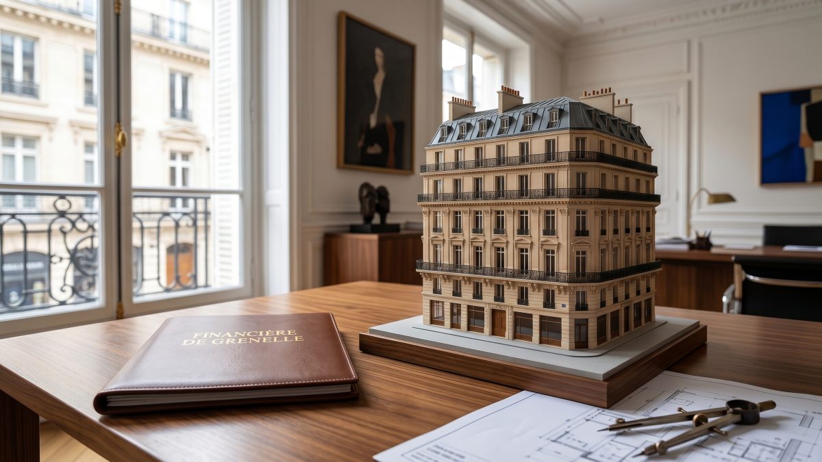 Composition visuelle d’actifs financiers et immobiliers liés à la gestion de fortune patrimoniale